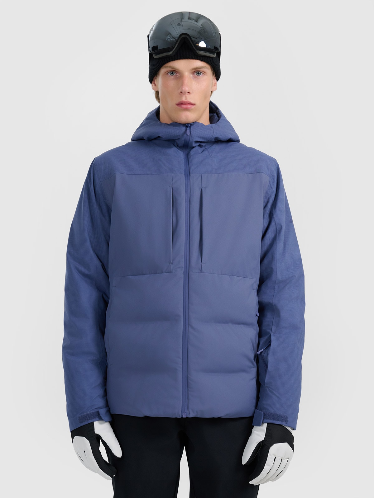 Vyriška slidinėjimo striukė 10000 membrana - tamsiai mėlyna