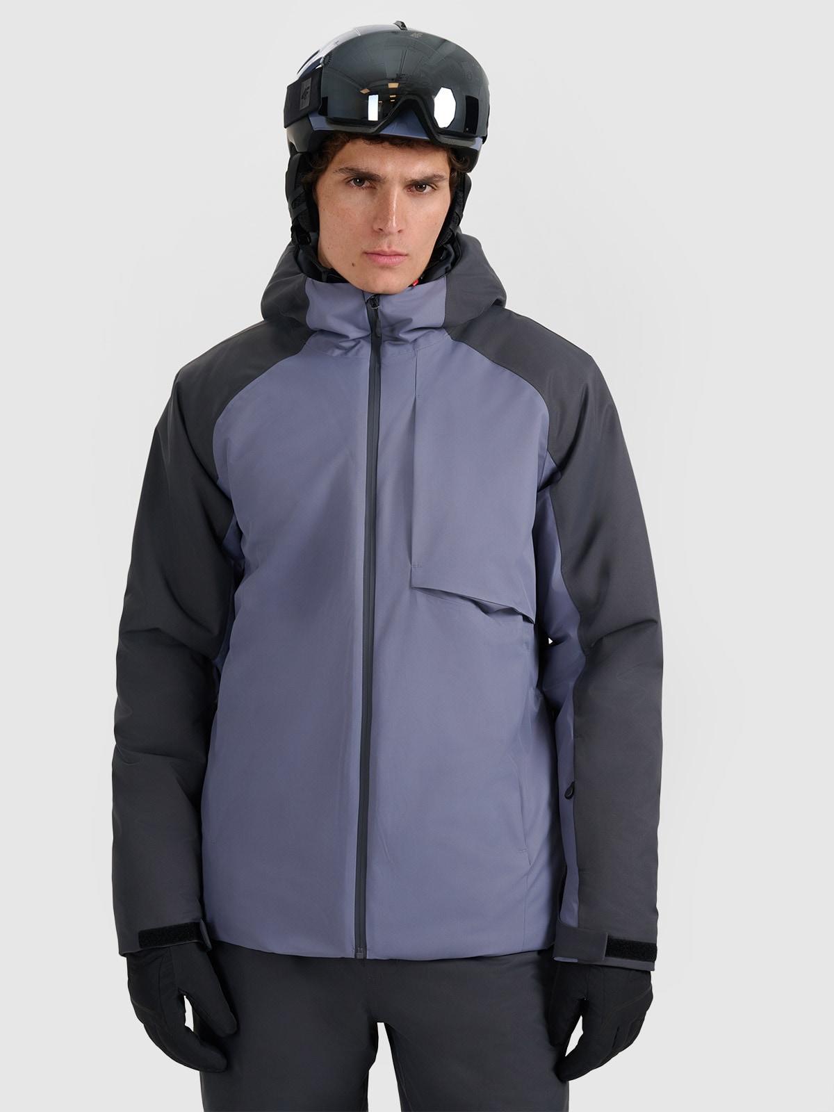 Vyriška slidinėjimo striukė 5000 membrana - tamsiai mėlyna