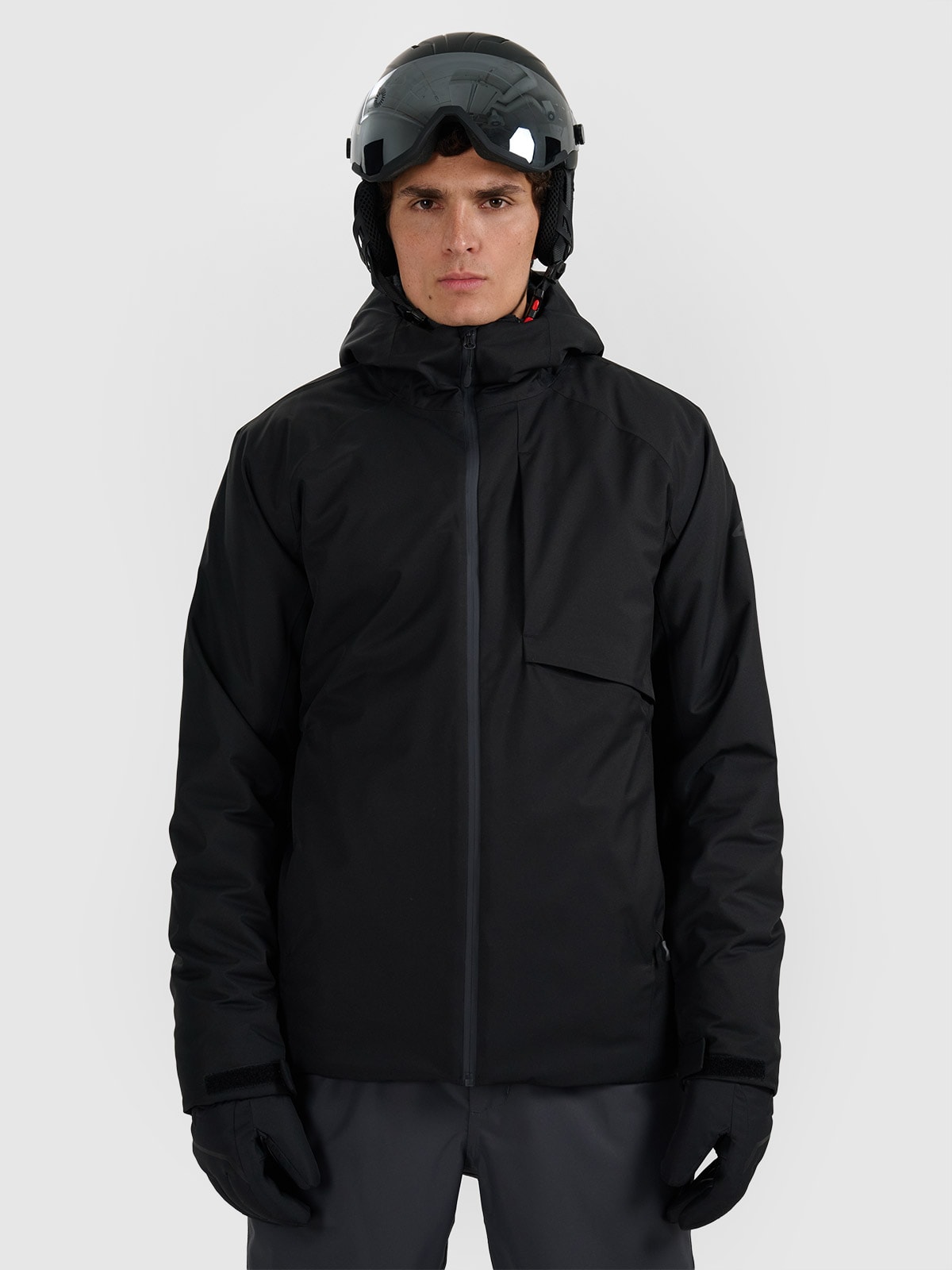 Vyriška slidinėjimo striukė 5000 membrana - juoda