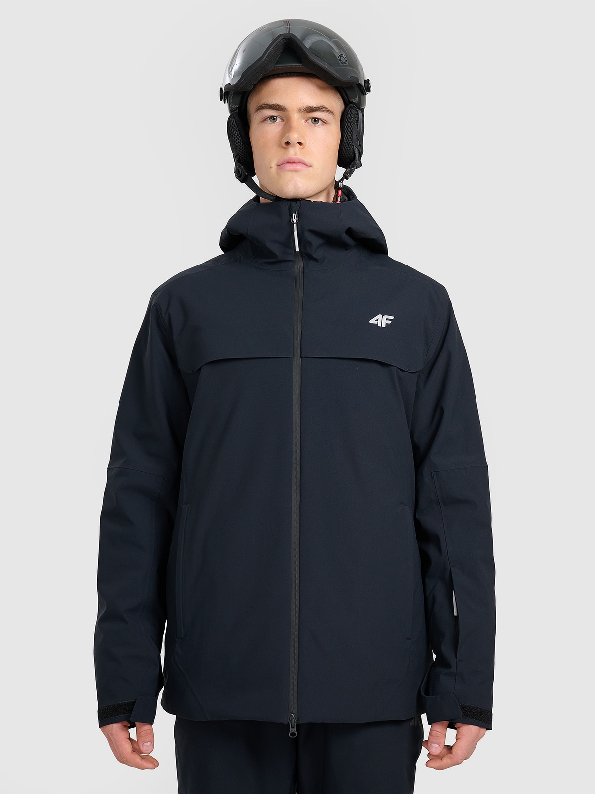 Vyriška slidinėjimo striukė 8000 membrana - juoda