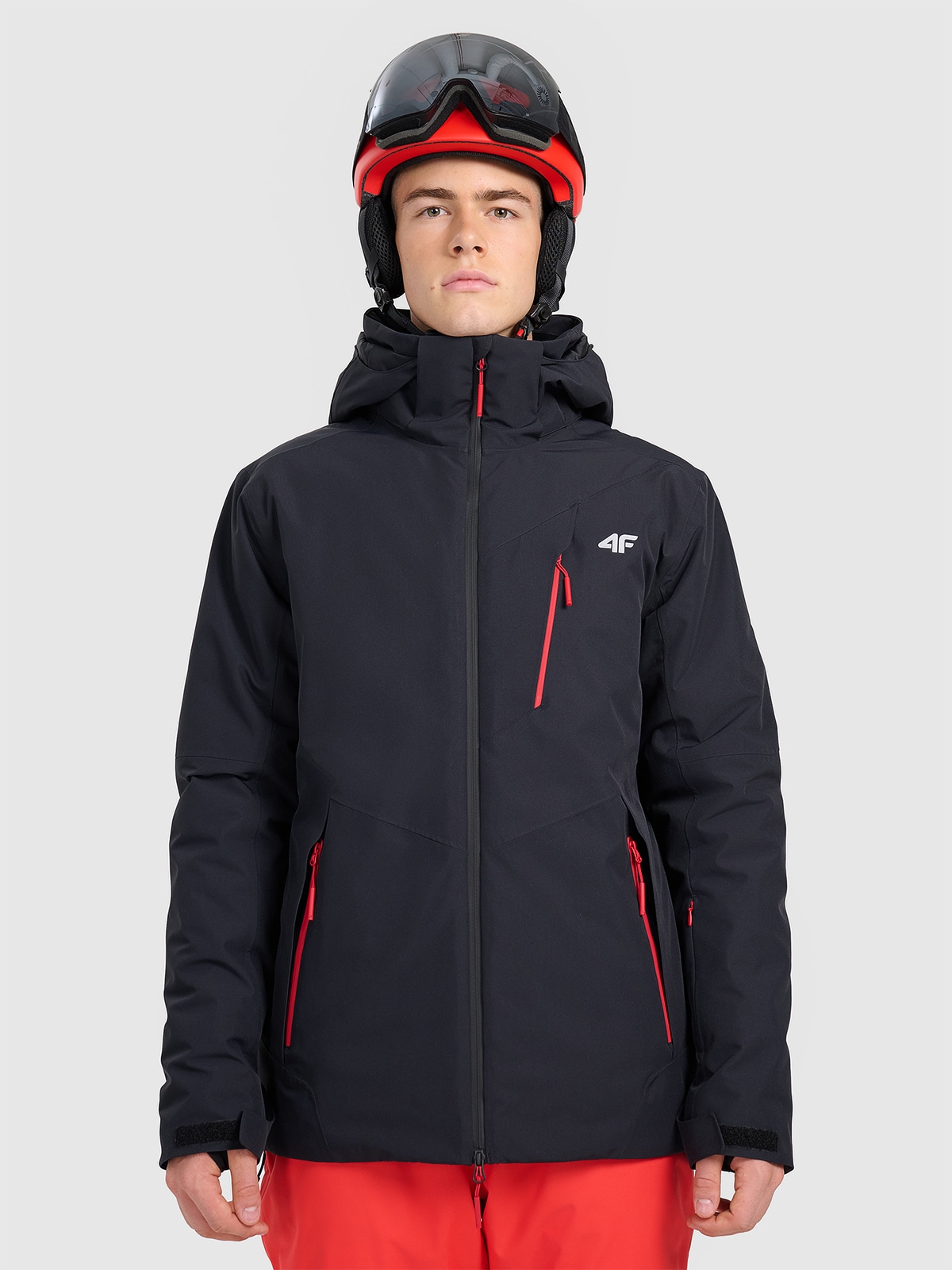 Vyriška slidinėjimo striukė 10000 membrana - juoda