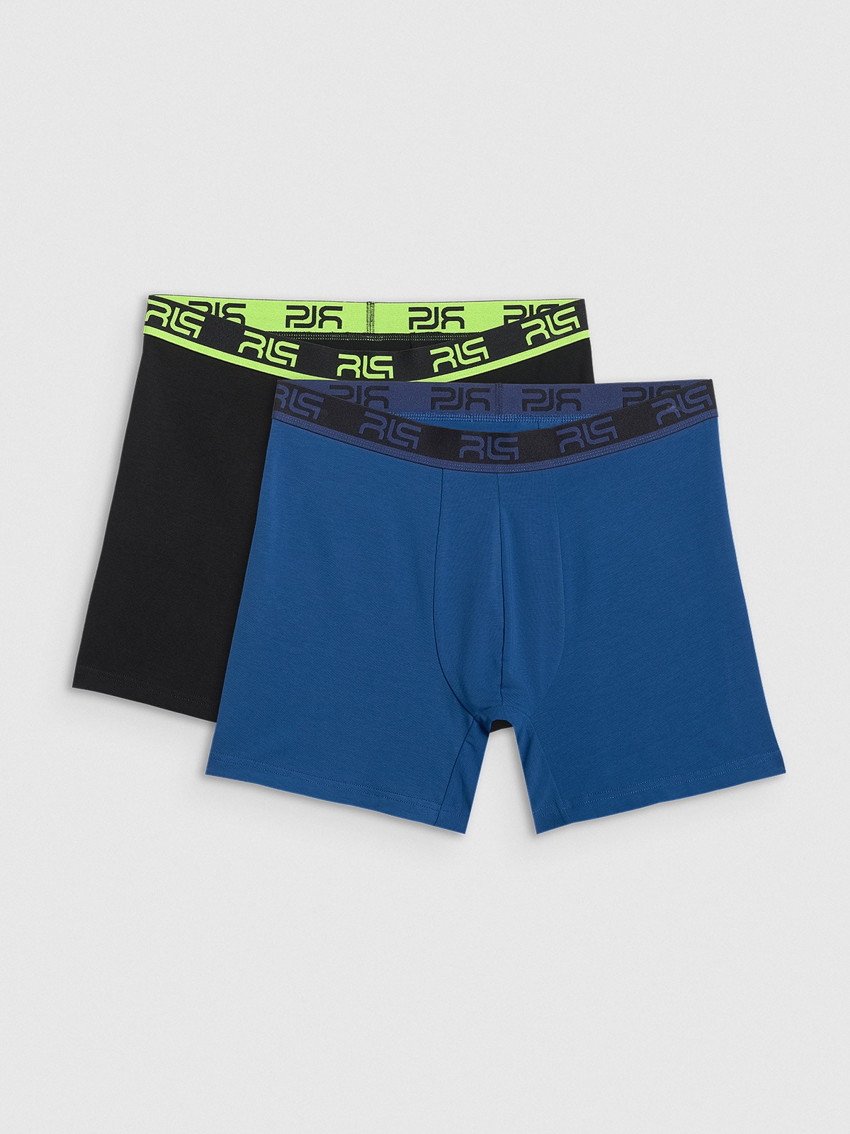 Vyriški boksininko tipo šortai (2-pack) Robert Lewandowski x 4F - juodi 