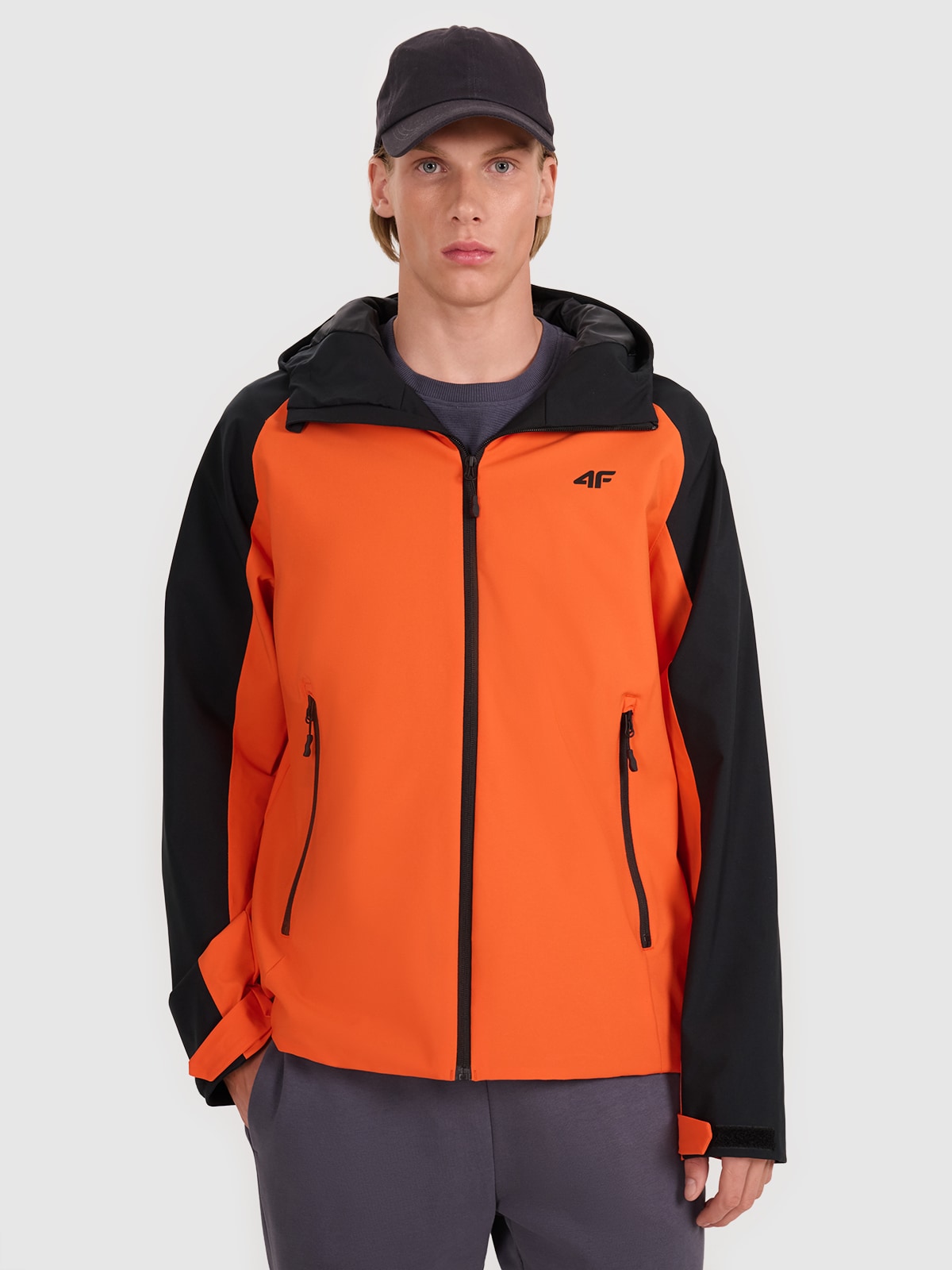 Vyriška pereinamojo laikotarpio striukė 5000 membrana - oranžinė