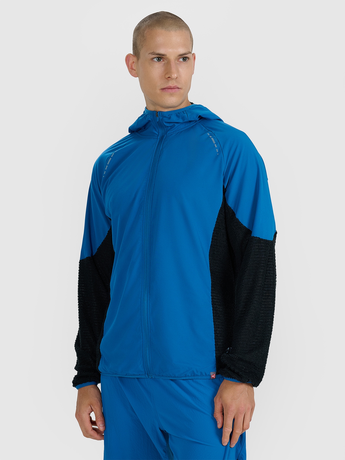 Vyriškas bėgimo teritorijoje PrimaLoft Active džemperis - tamsiai mėlynas