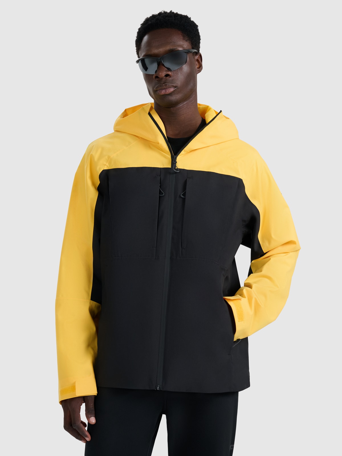 Vyriška žygio striukė 10000 membrana - geltona