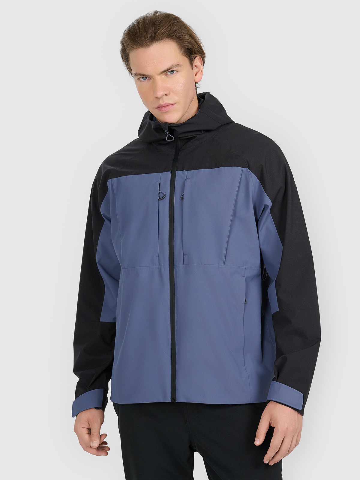 Vyriška žygio striukė 10000 membrana - tamsiai mėlyna