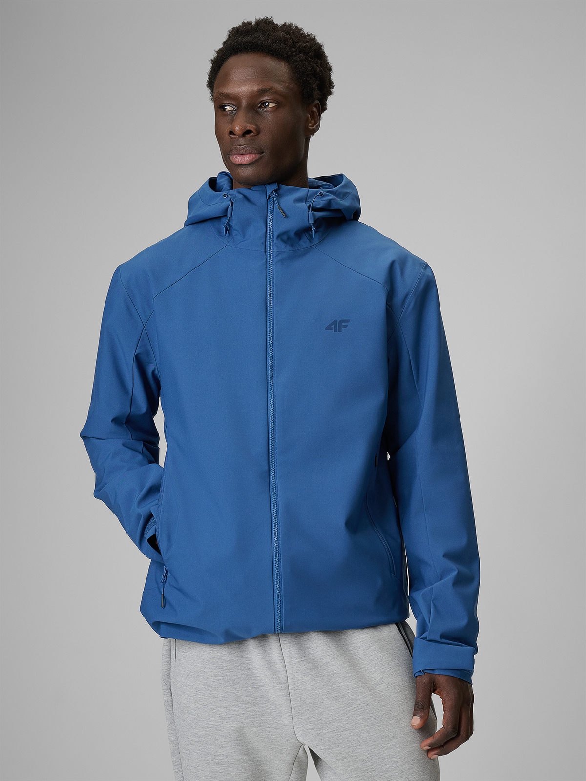 Pereinamojo sezono striukė membrana 5000 vyrams - tamsiai mėlyna