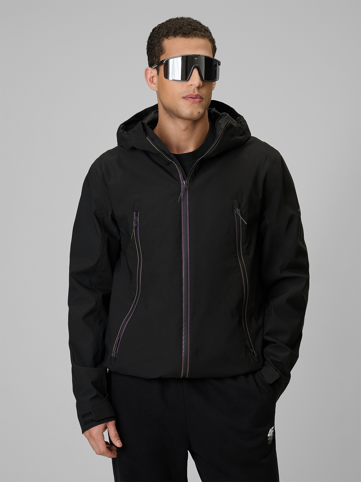 Vyriška pereinamojo laikotarpio striukė 5000 membrana - juoda