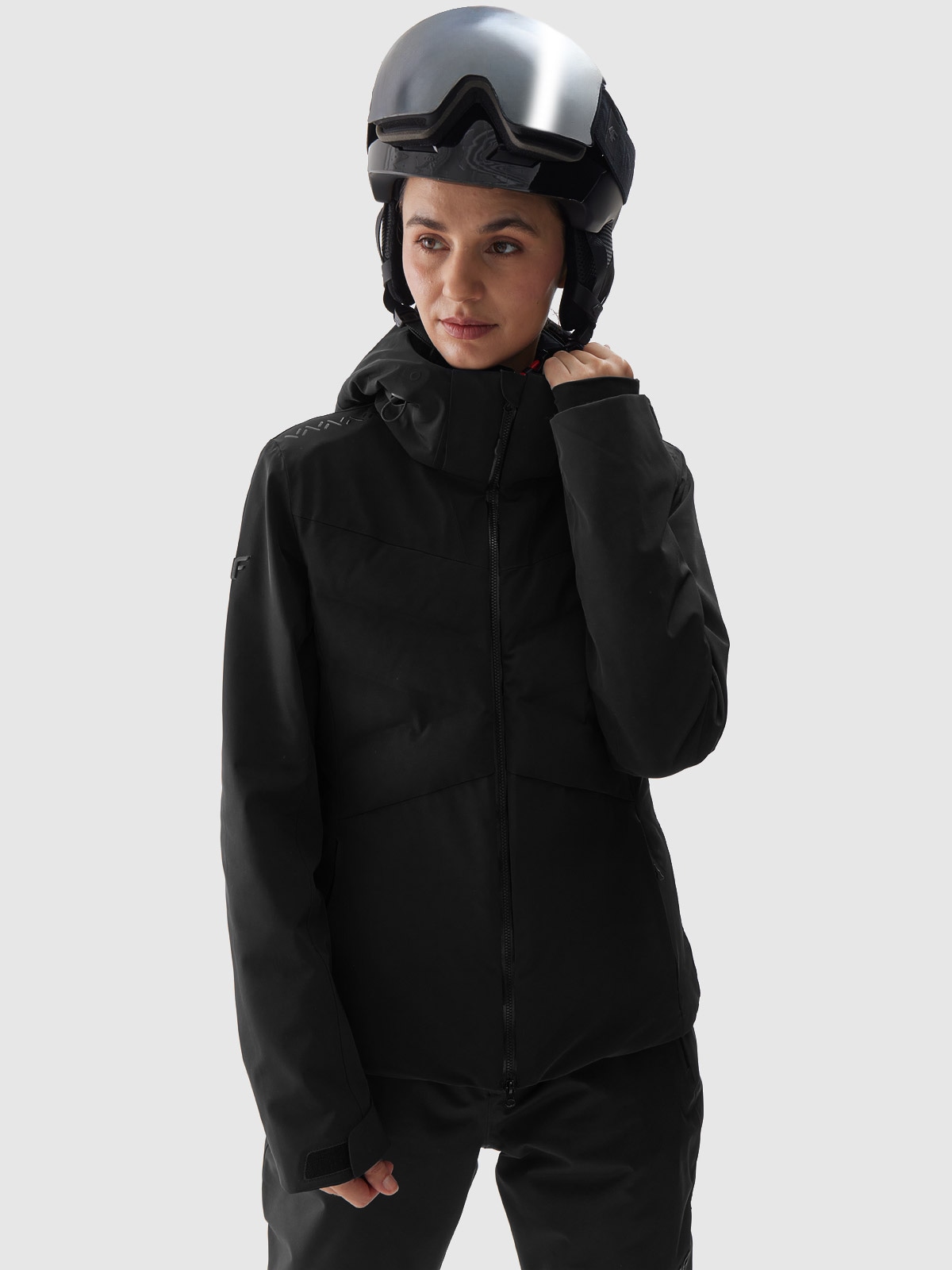 Moteriška slidinėjimo striukė Dermizax 20000 membrana - juoda