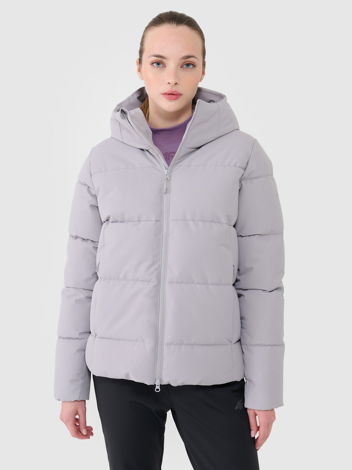 Moteriška slidinėjimo striukė NeoDry 5000 membrana - pilka