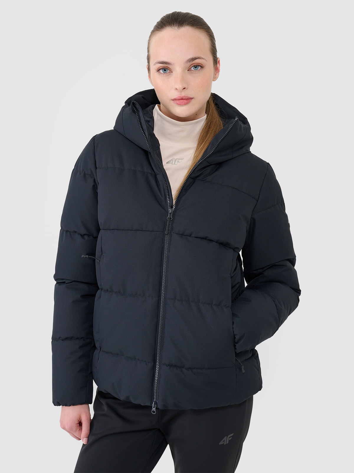 Moteriška slidinėjimo striukė NeoDry 5000 membrana - juoda