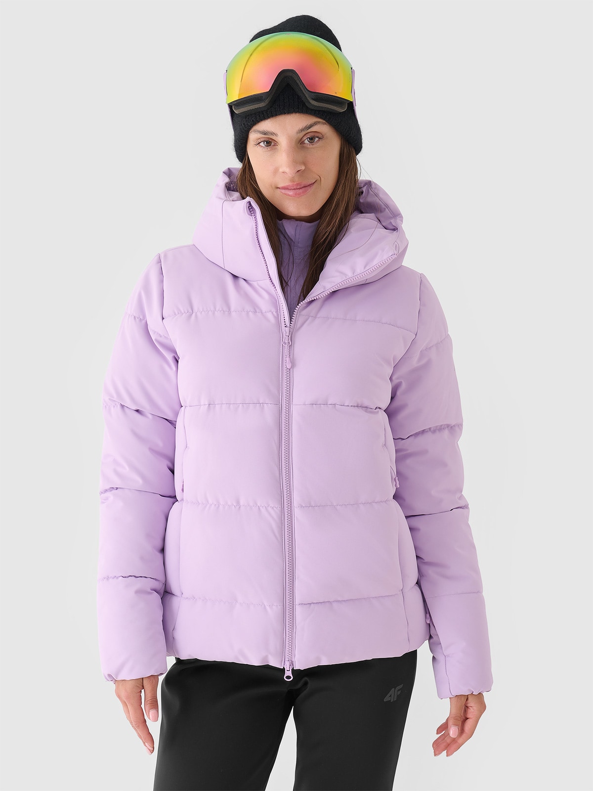 Moteriška slidinėjimo striukė NeoDry 5000 membrana - violetinė