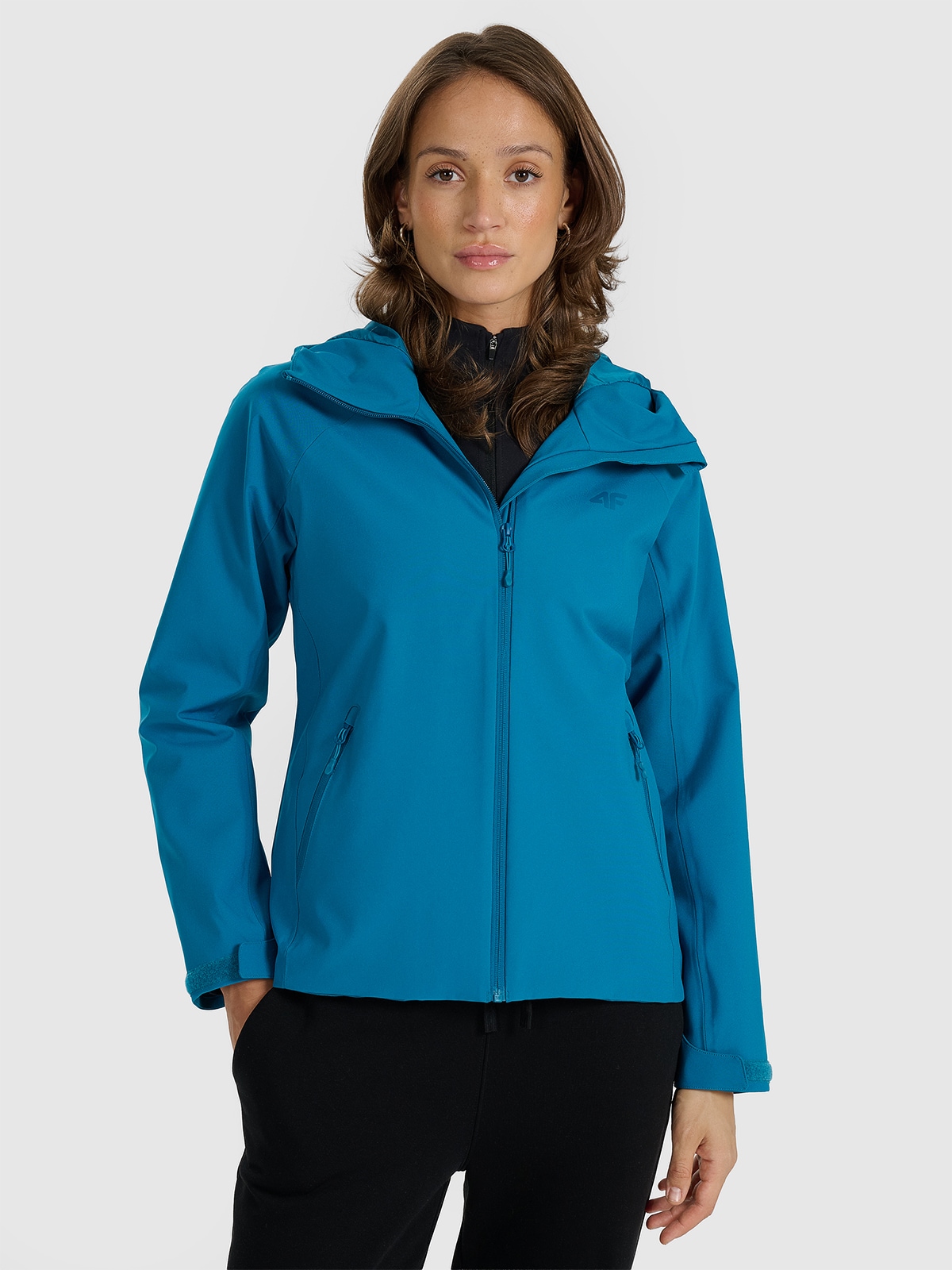 Moteriška pereinamojo laikotarpio striukė 5000 membrana - turkio spalvos