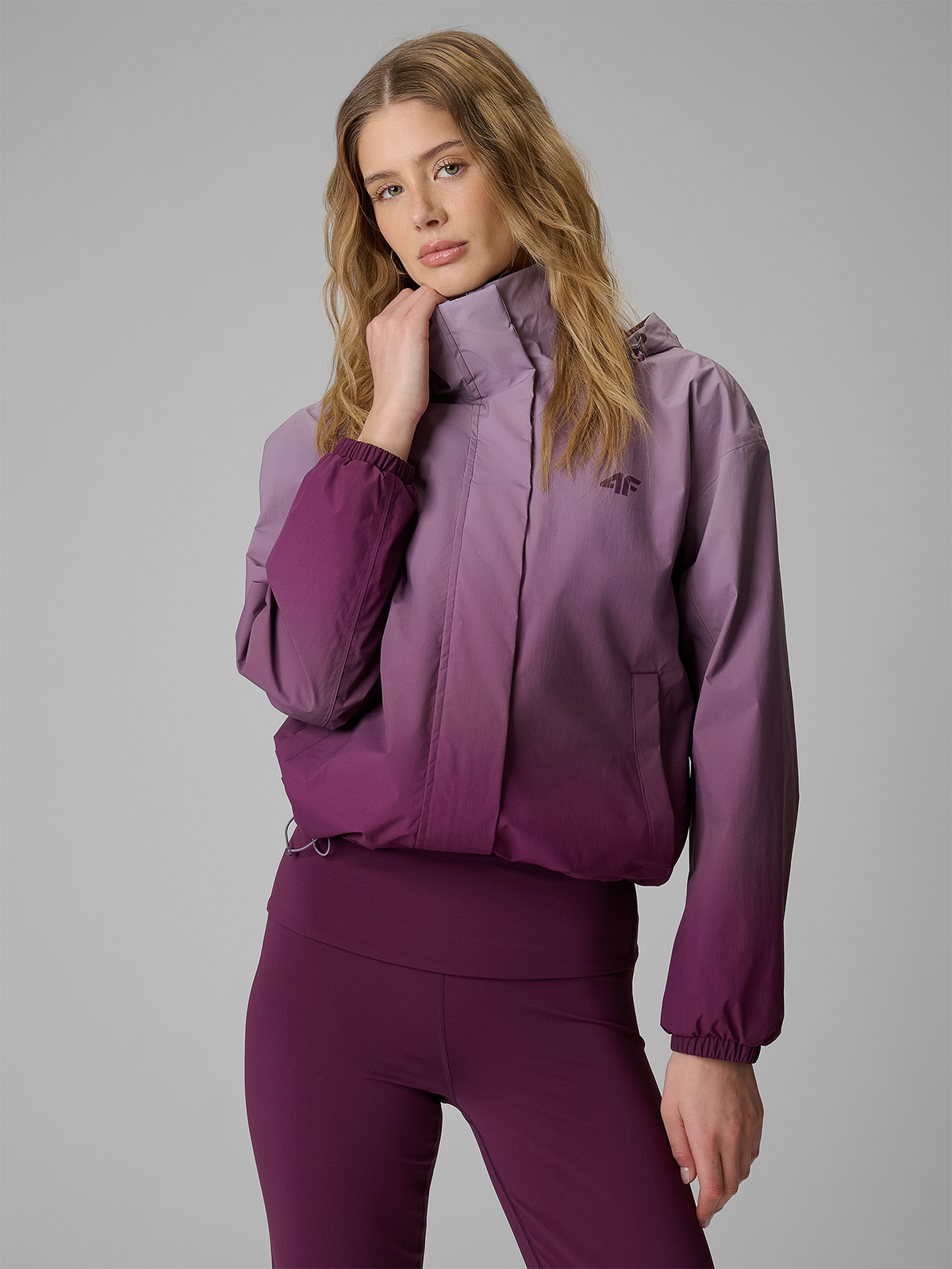 Pereinamojo sezono striukė membrana 5000 moterims - daugiaspalvė