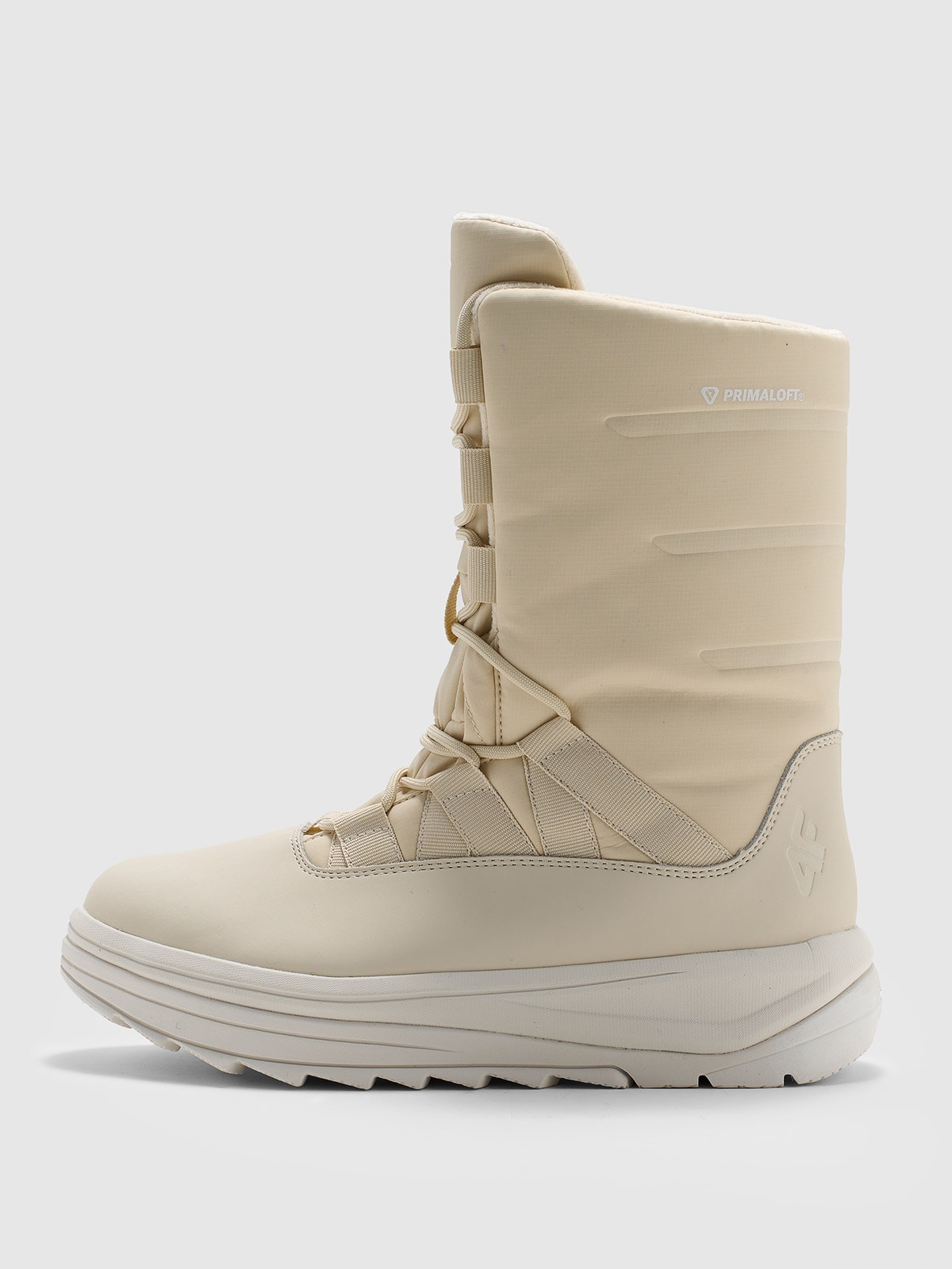 Moteriški žieminiai sniego batai INUA su Primaloft kamšalu - smėlio spalvos