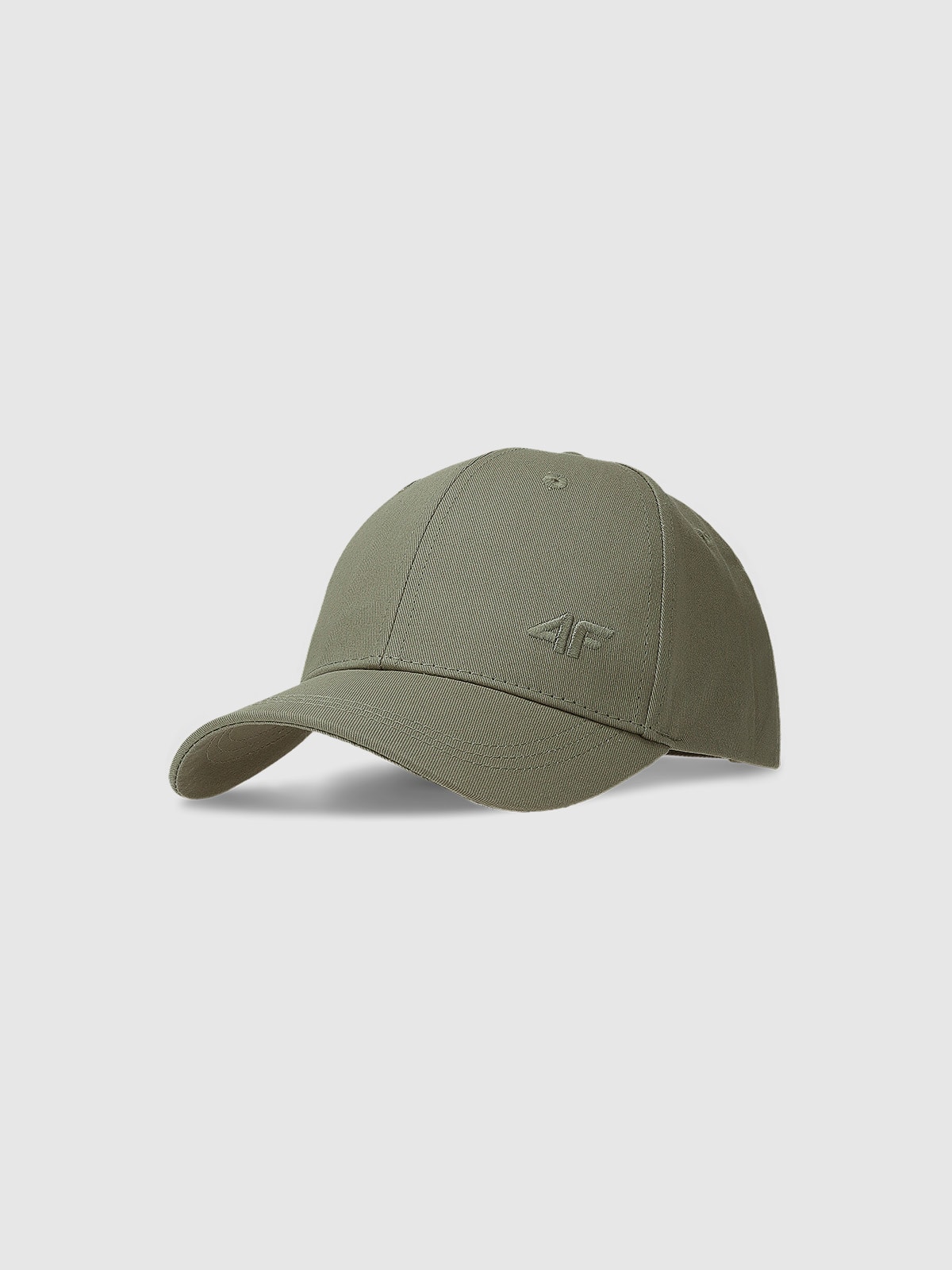 Strapback kepurė su snapeliu unisex - khaki spalvos