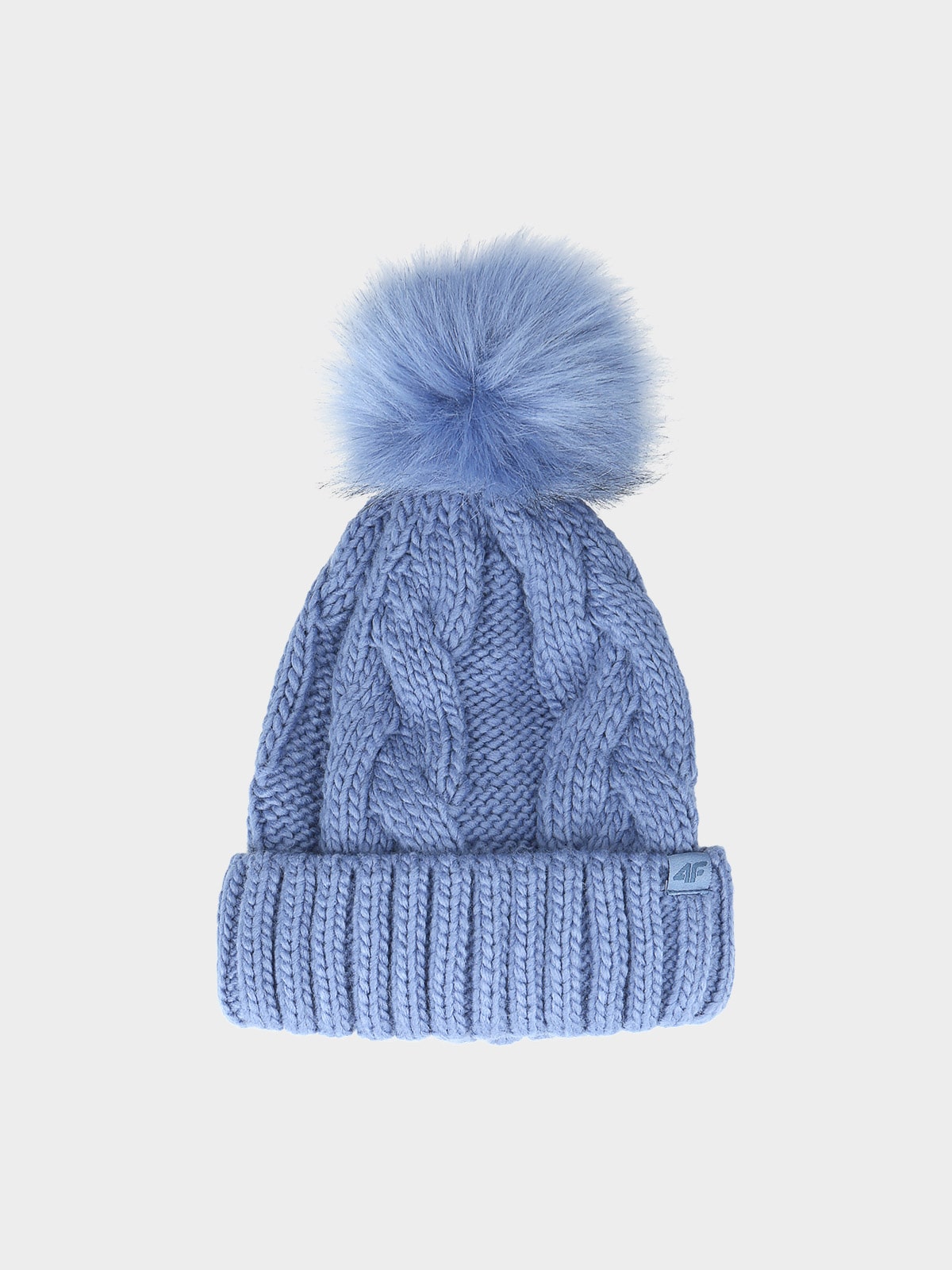 Moteriška žieminė kepurė - tamsiai mėlyna