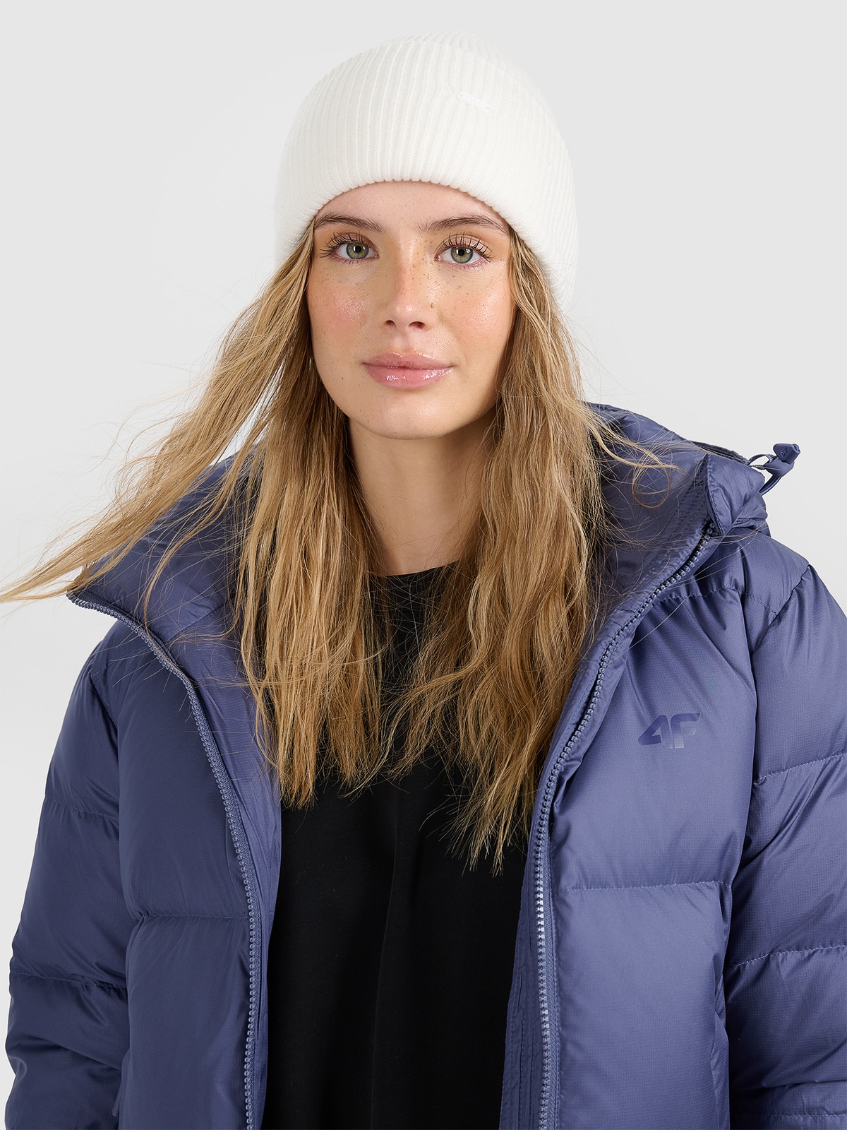 Beanie kepurė unisex - balta