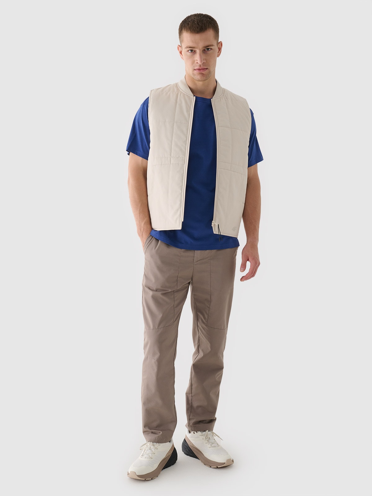 Vyriškos casual kelnės - rudos