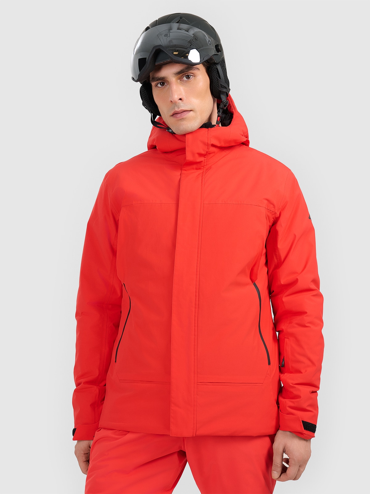 Vyriška slidinėjimo striukė 8000 membrana - raudona