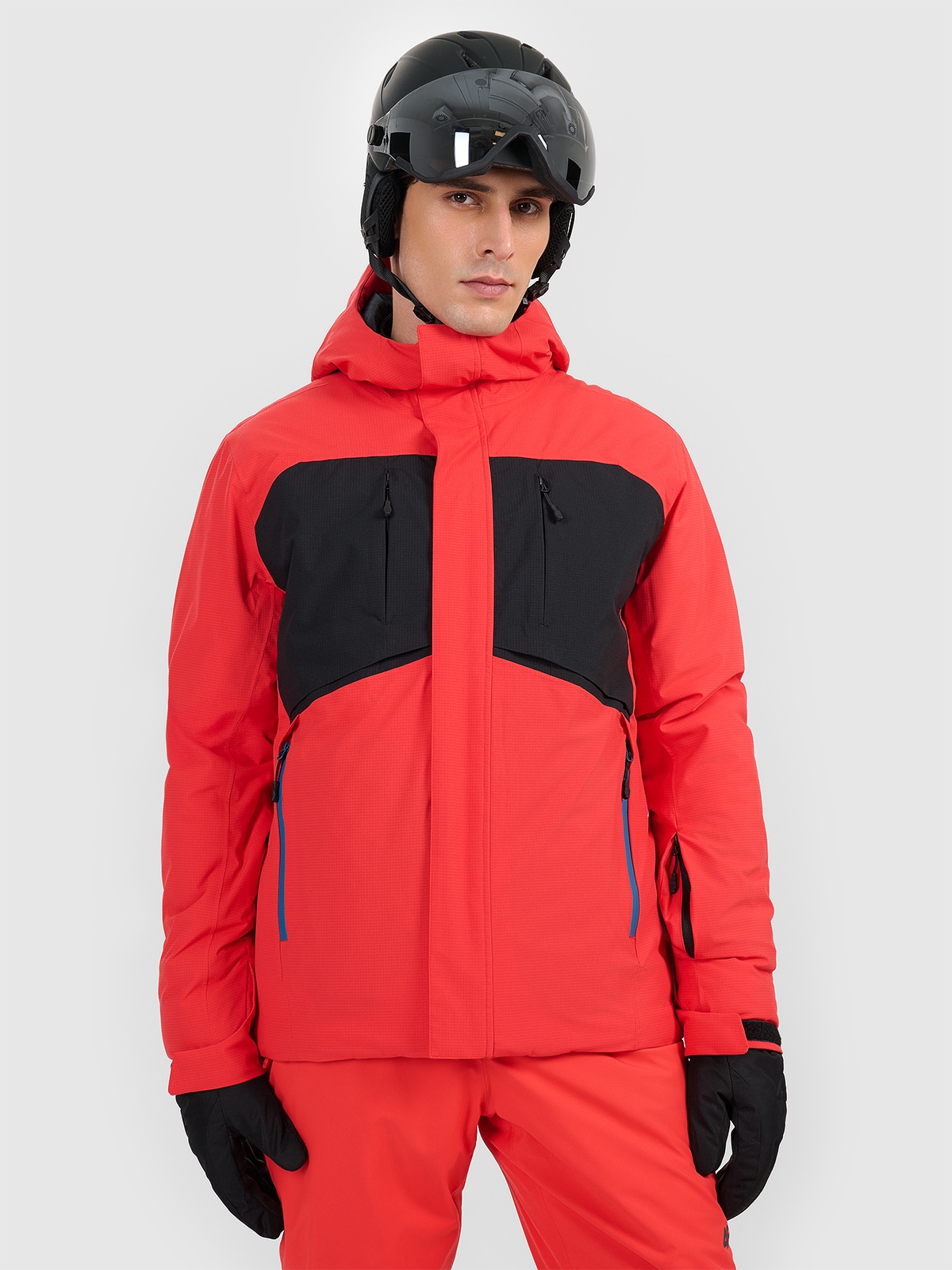 Vyriška slidinėjimo striukė 10000 membrana - raudona