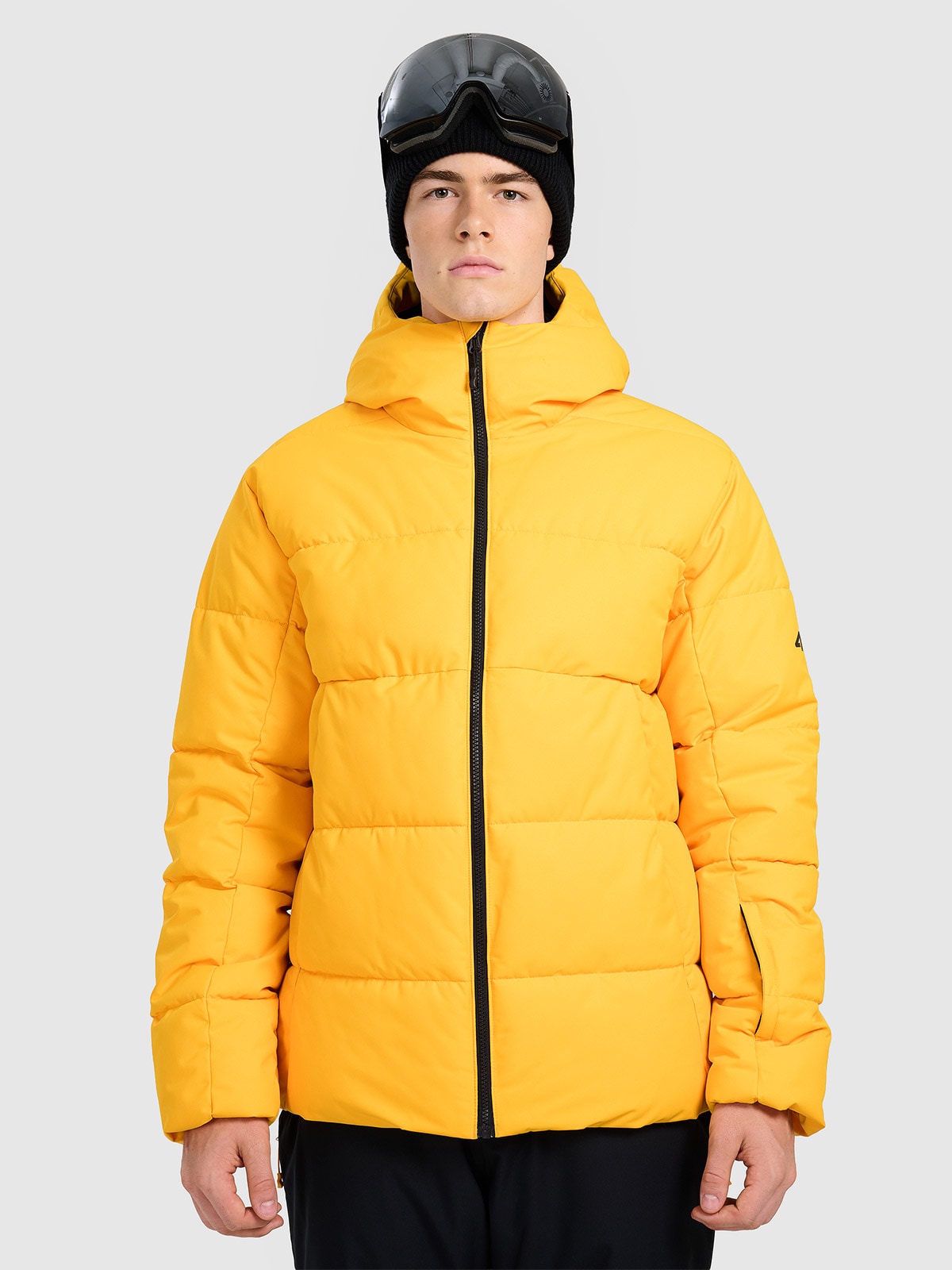 Vyriška slidinėjimo striukė 5000 membrana - geltona