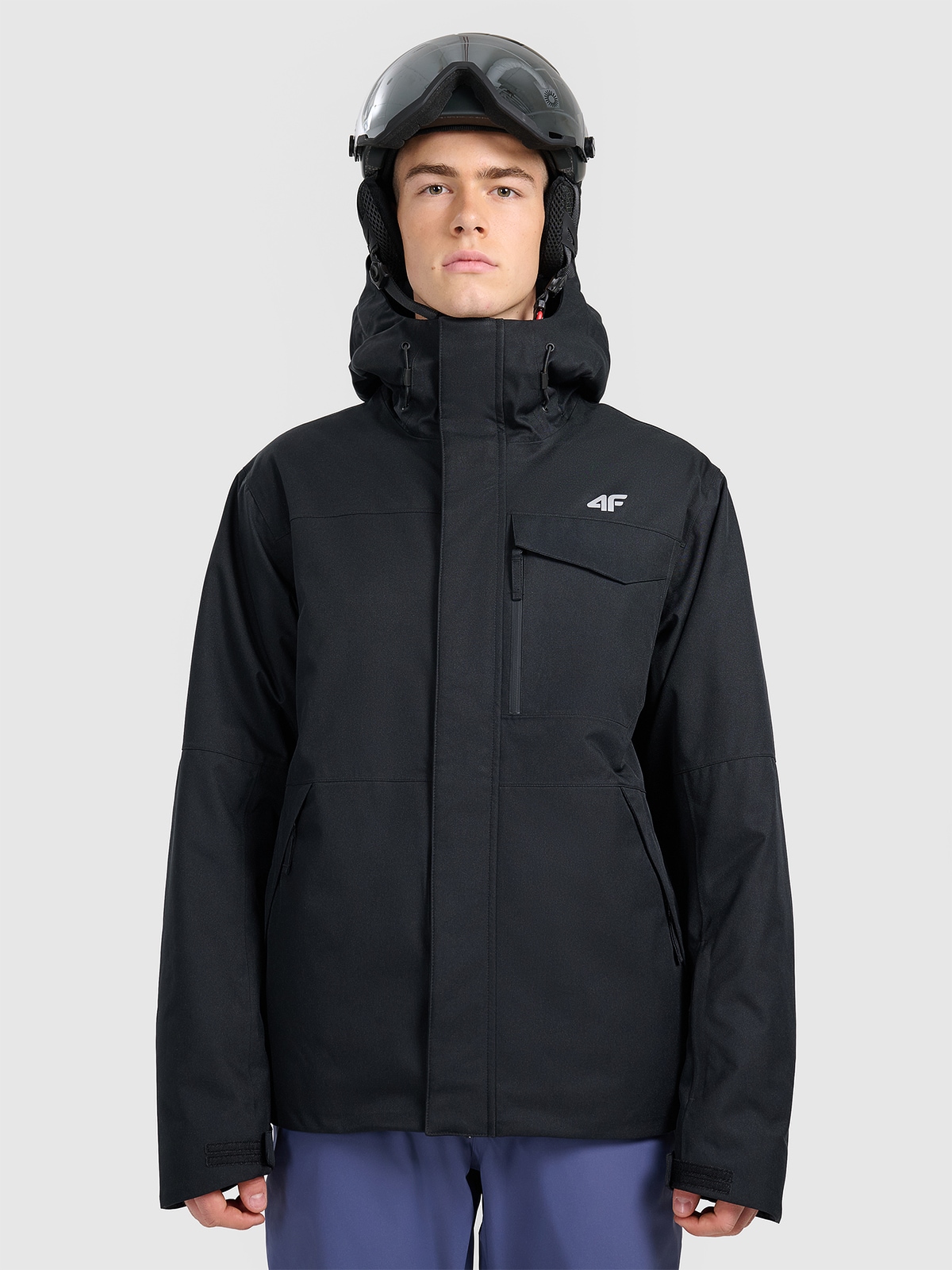 Vyriška slidinėjimo striukė 10000 membrana - juoda