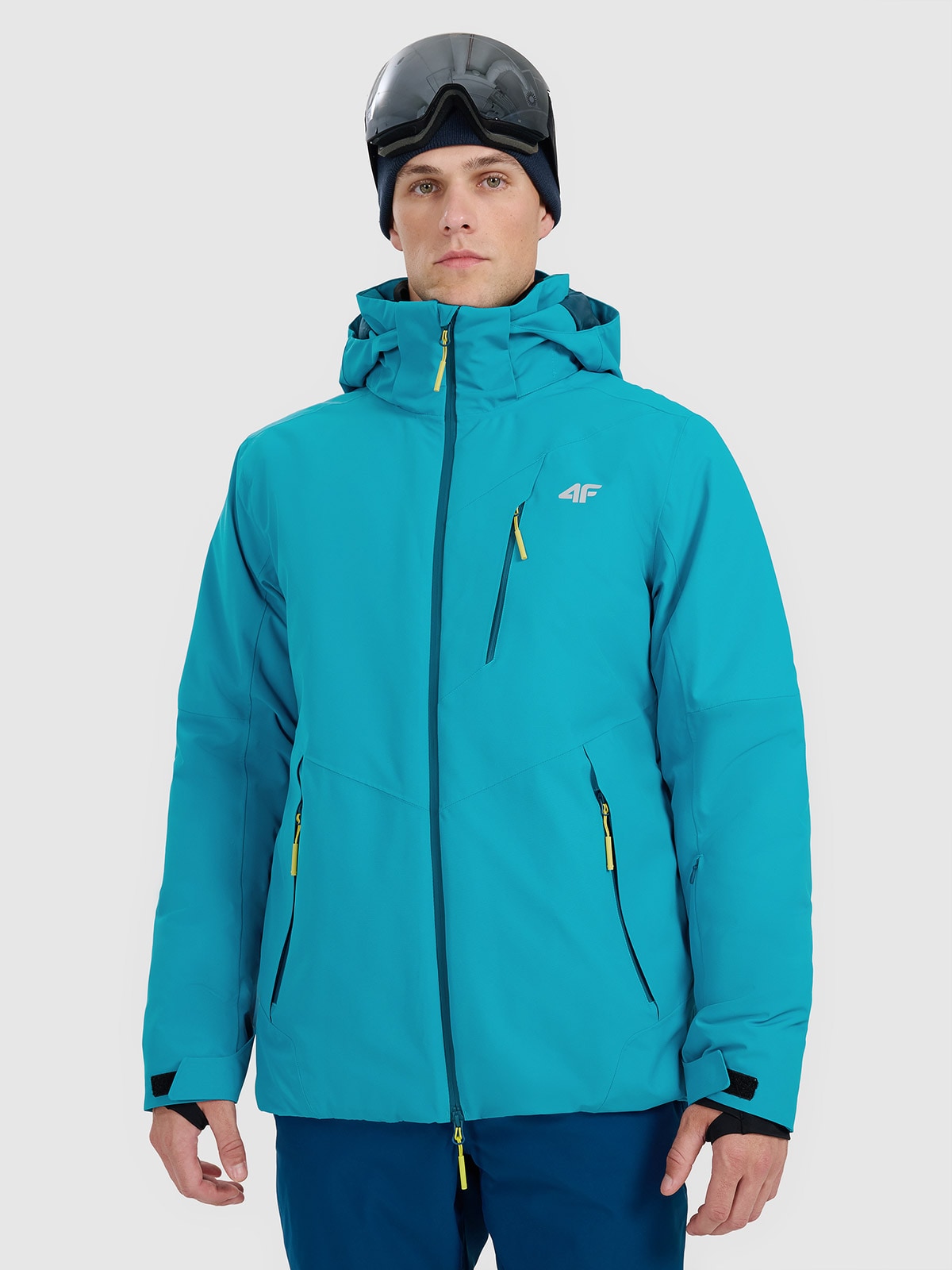 Vyriška slidinėjimo striukė 10000 membrana - mėlyna