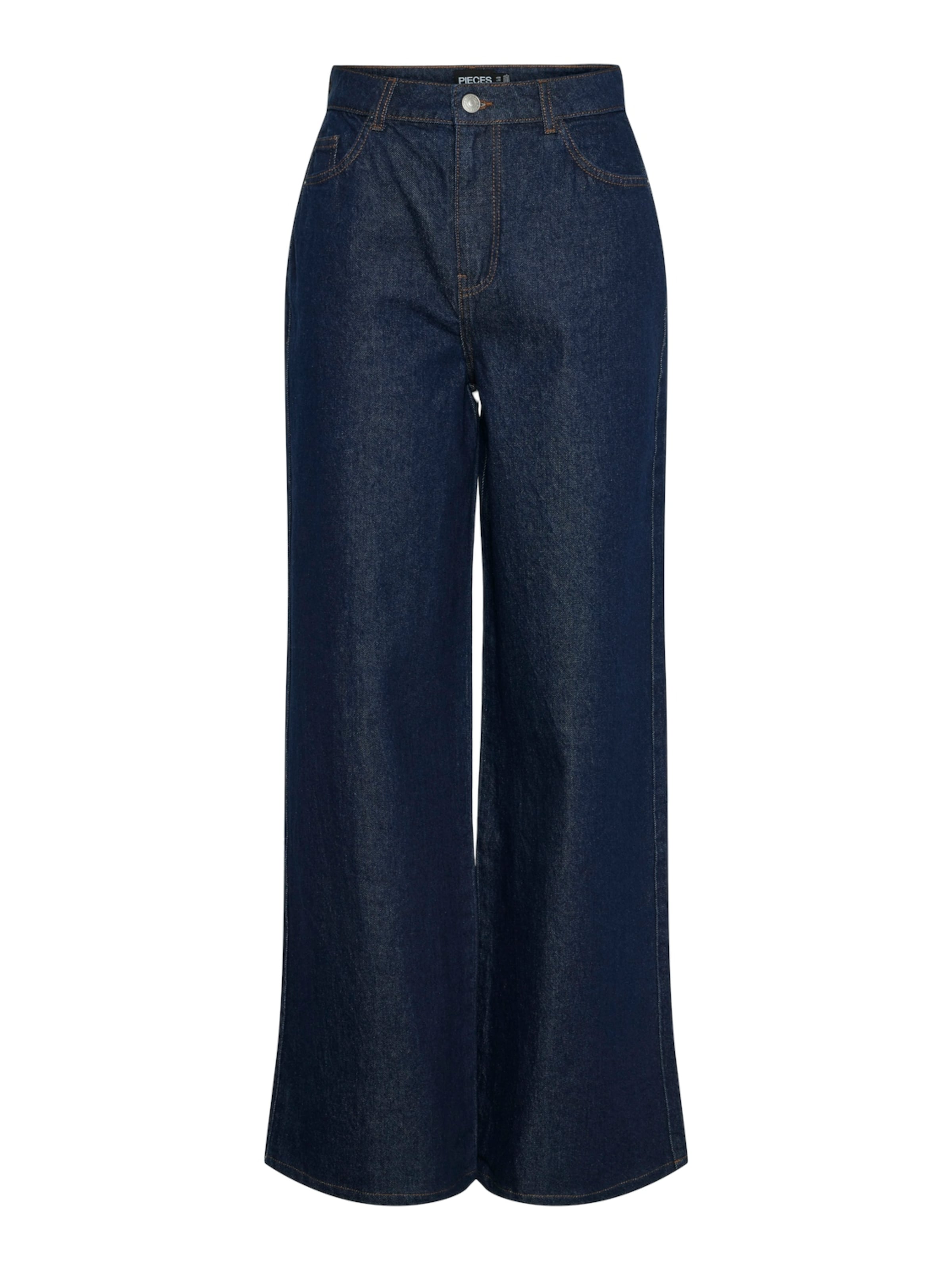 PIECES Plačios klešnės Džinsai 'Selma'