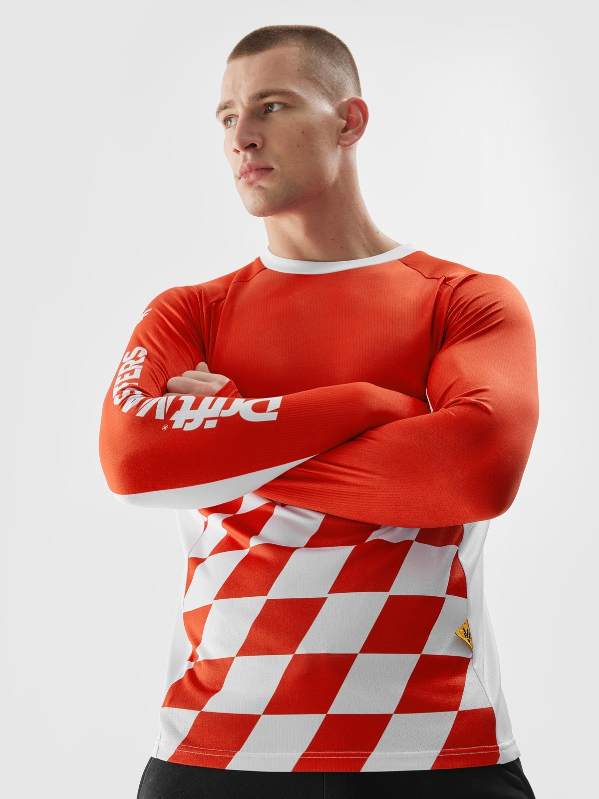 Longsleeve funkciniai regular marškinėliai unisex 4F x Drift Masters 