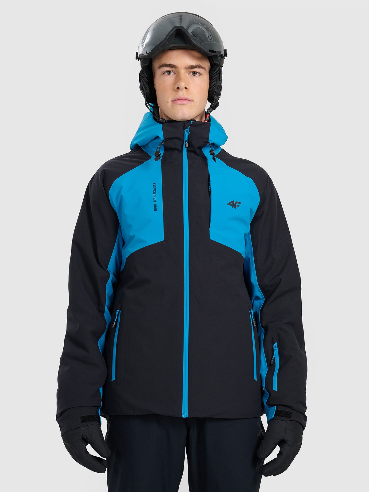 Vyriška slidinėjimo striukė 8000 membrana - mėlyna