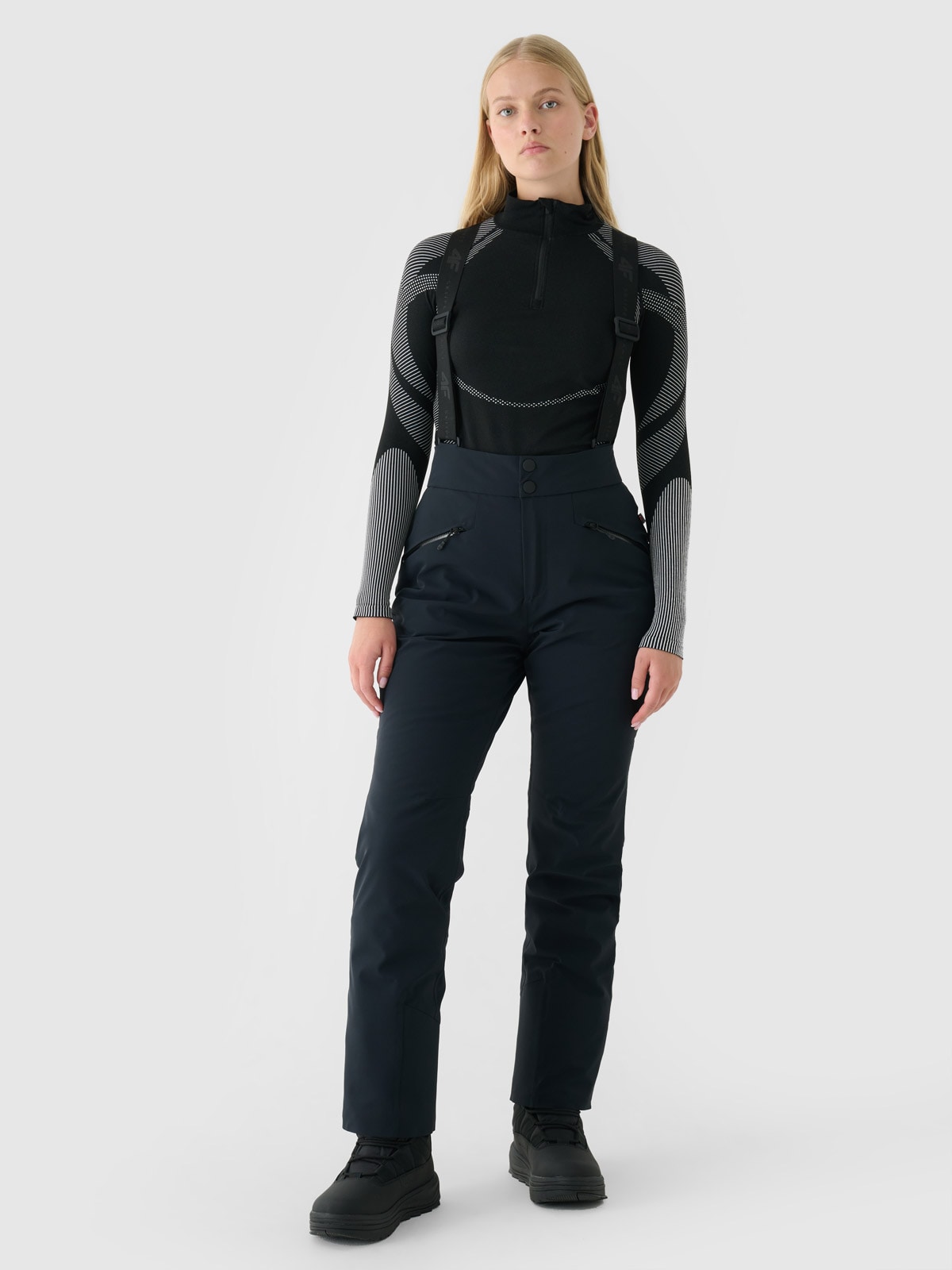 Moteriškos slidinėjimo kelnės Dermizax 20000 membrana - juodos