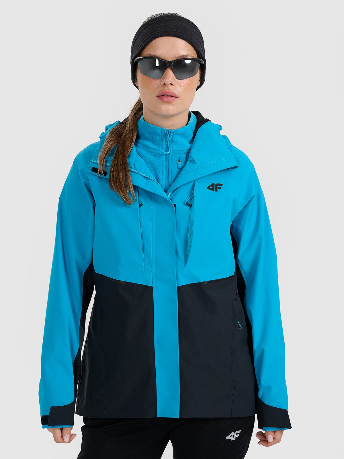 Moteriška žygio striukė 10000 membrana - mėlyna