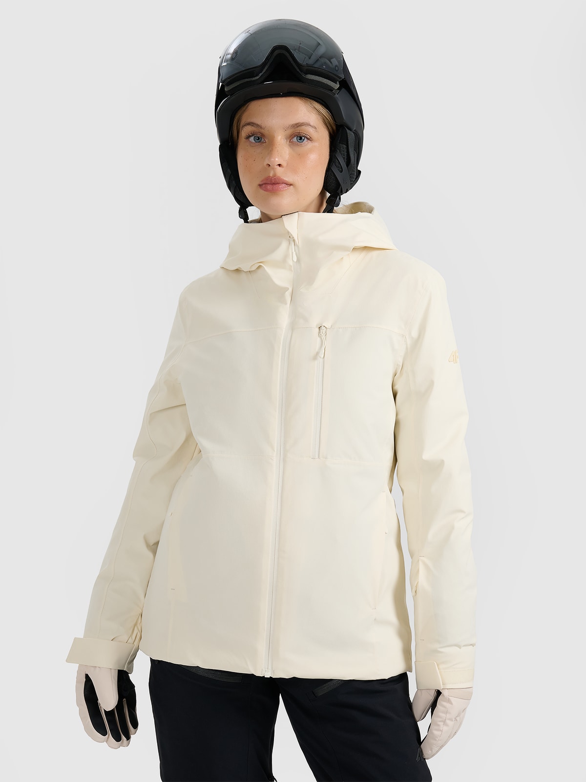 Slidinėjimo striukė membrana 15000 moteriška - balta