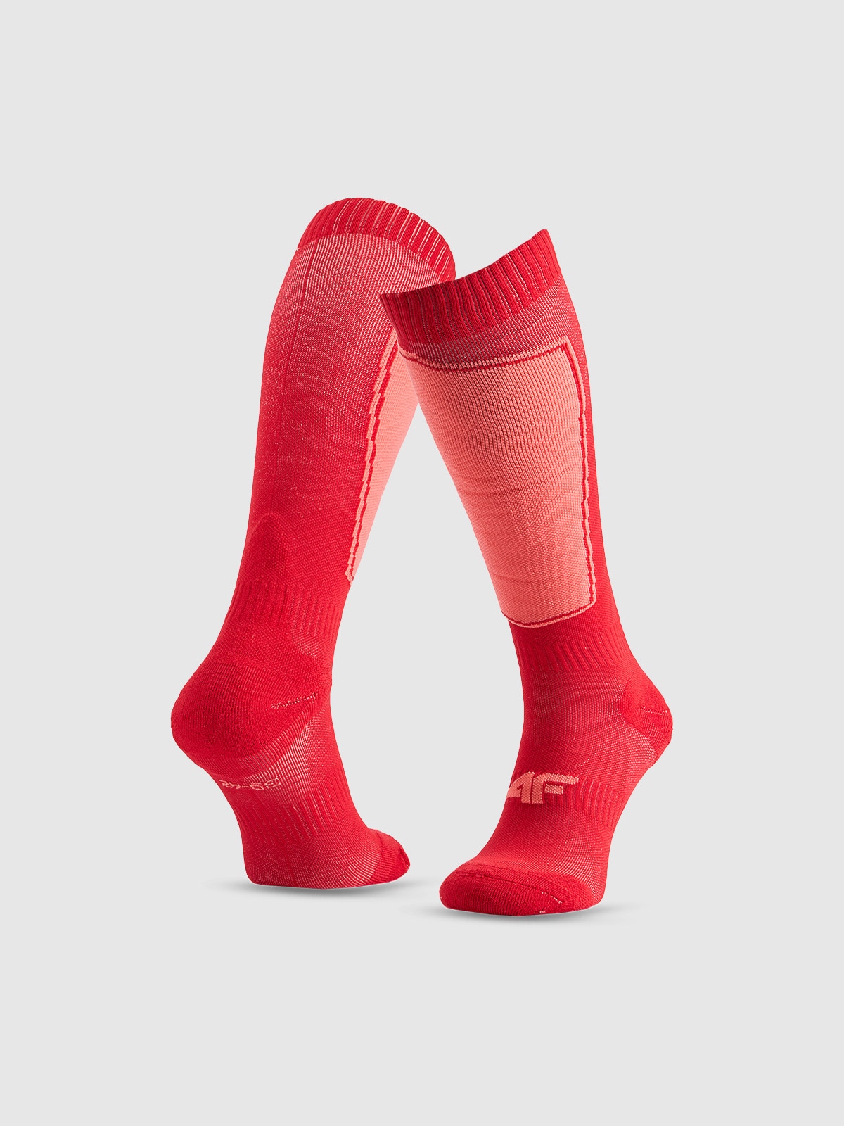 Moteriškos slidinėjimo kojinės - raudonos