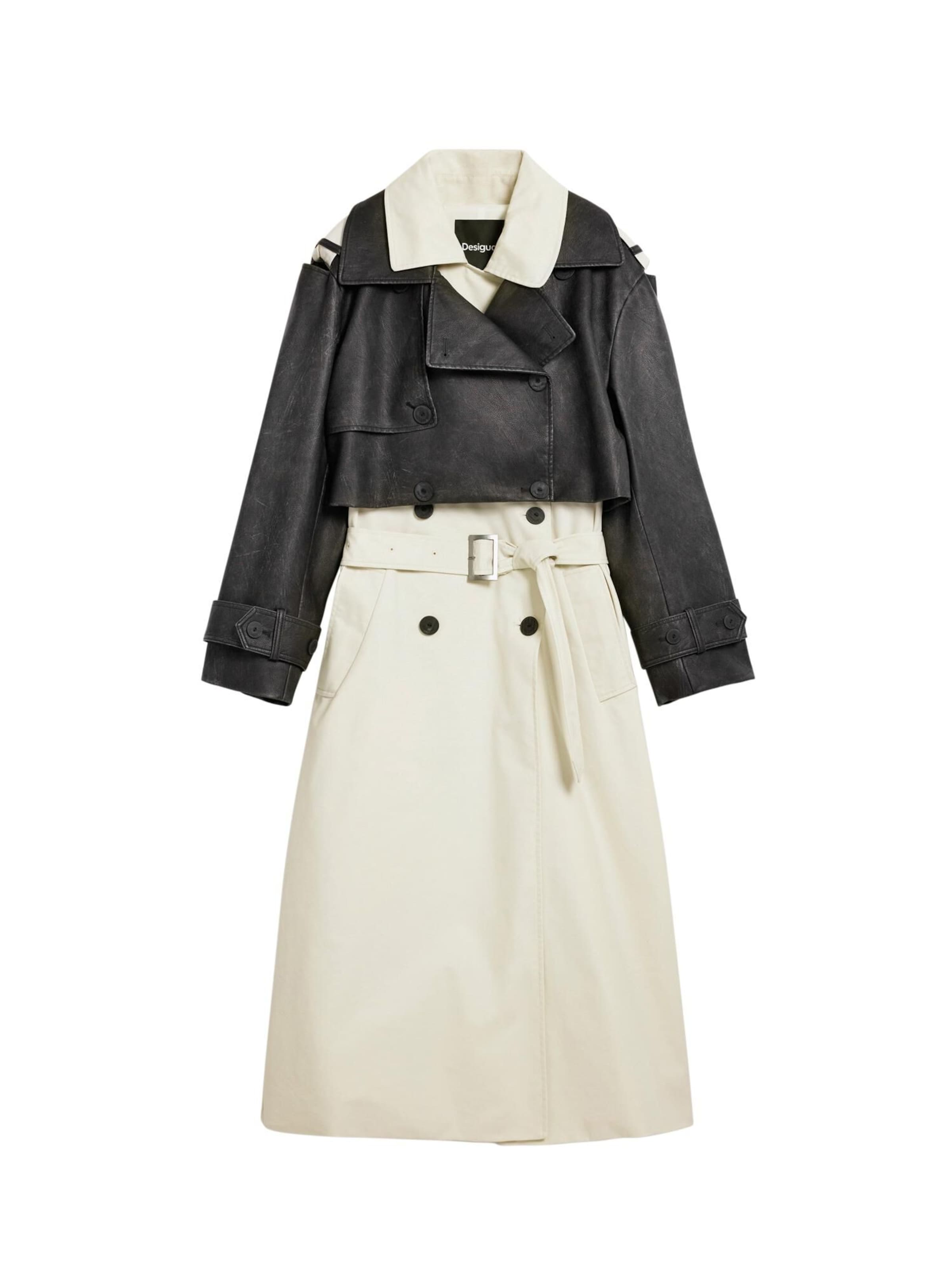 DESIGUAL Demisezoninis paltas