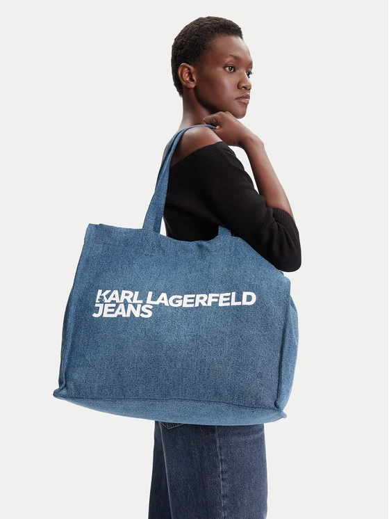 Karl Lagerfeld Jeans Rankinė Karl Lagerfeld Jeans A3W50069 Mėlyna