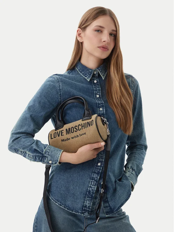 LOVE MOSCHINO Rankinė LOVE MOSCHINO JC4231PP0OKB190A Smėlio