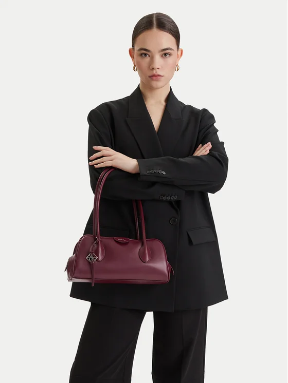 Calvin Klein Rankinė Calvin Klein Emblem Trio Shoulder Bag LV04F3369G Vyšninė
