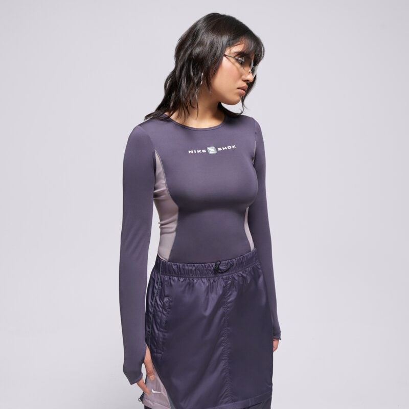 NIKE MARŠKINĖLIAI LS MARŠKINĖLIAI SHOX W NSW