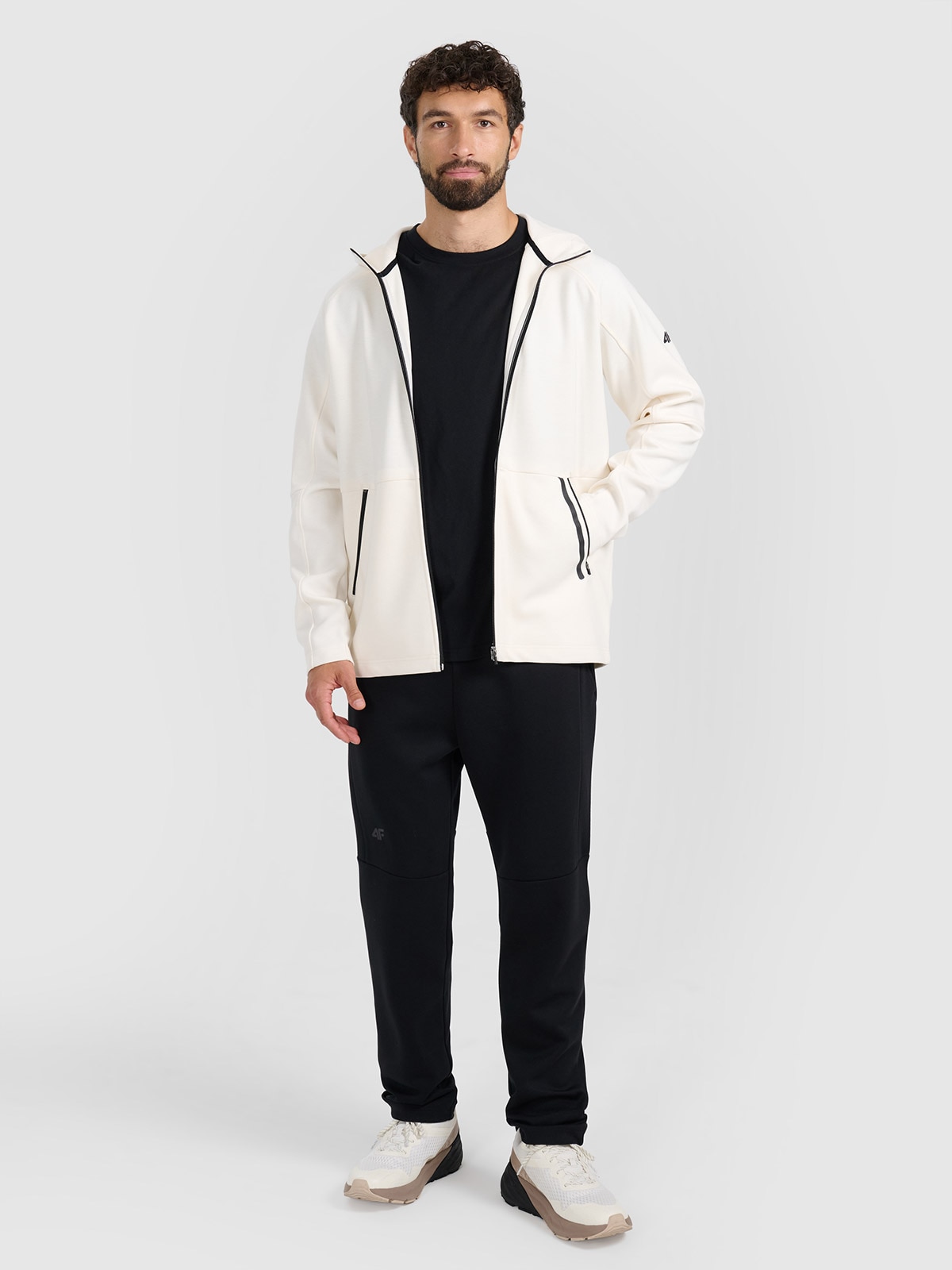 Vyriškos sportinės jogger kelnės - juodos