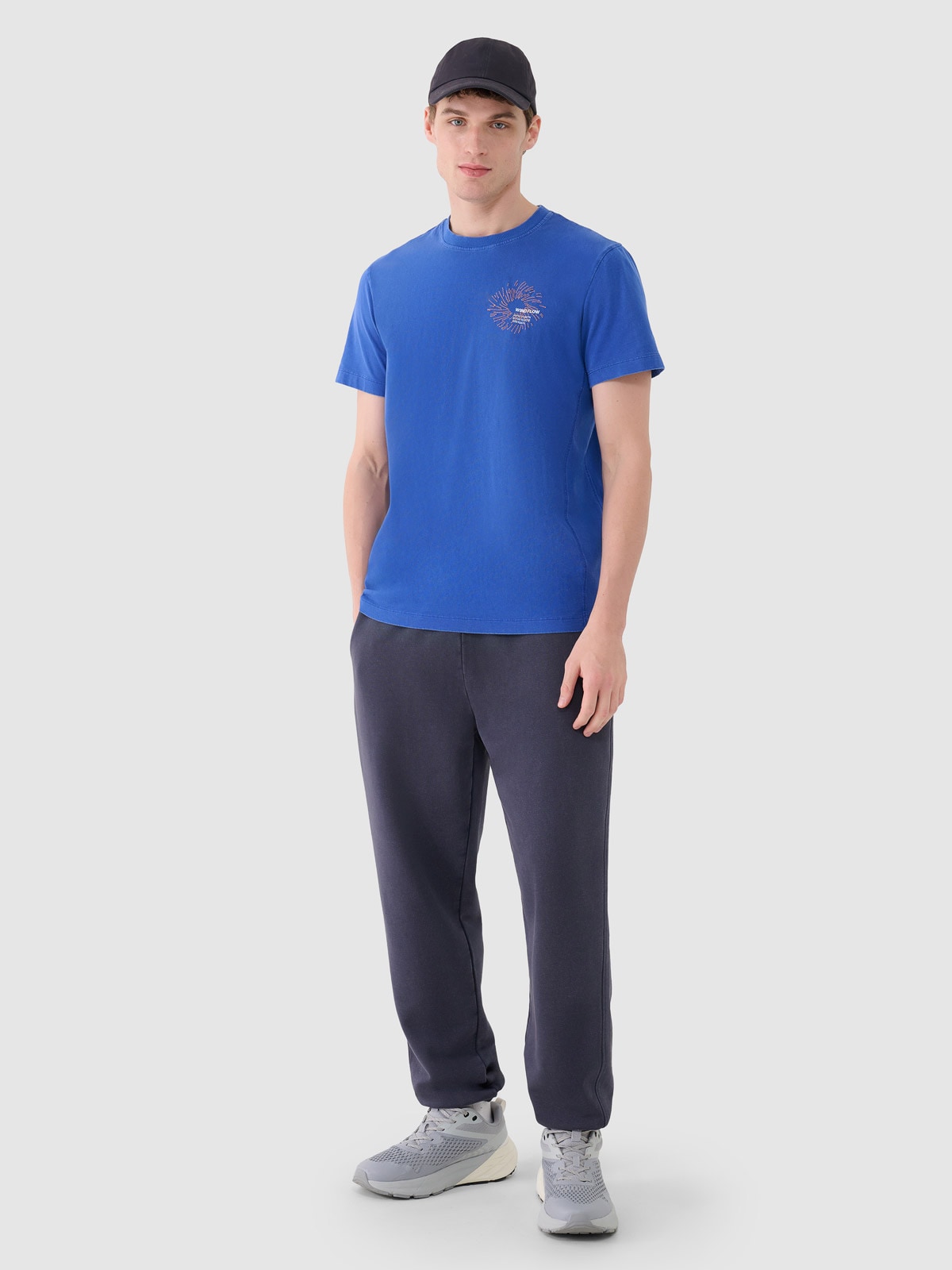 Vyriškos sportinės jogger kelnės - pilkos