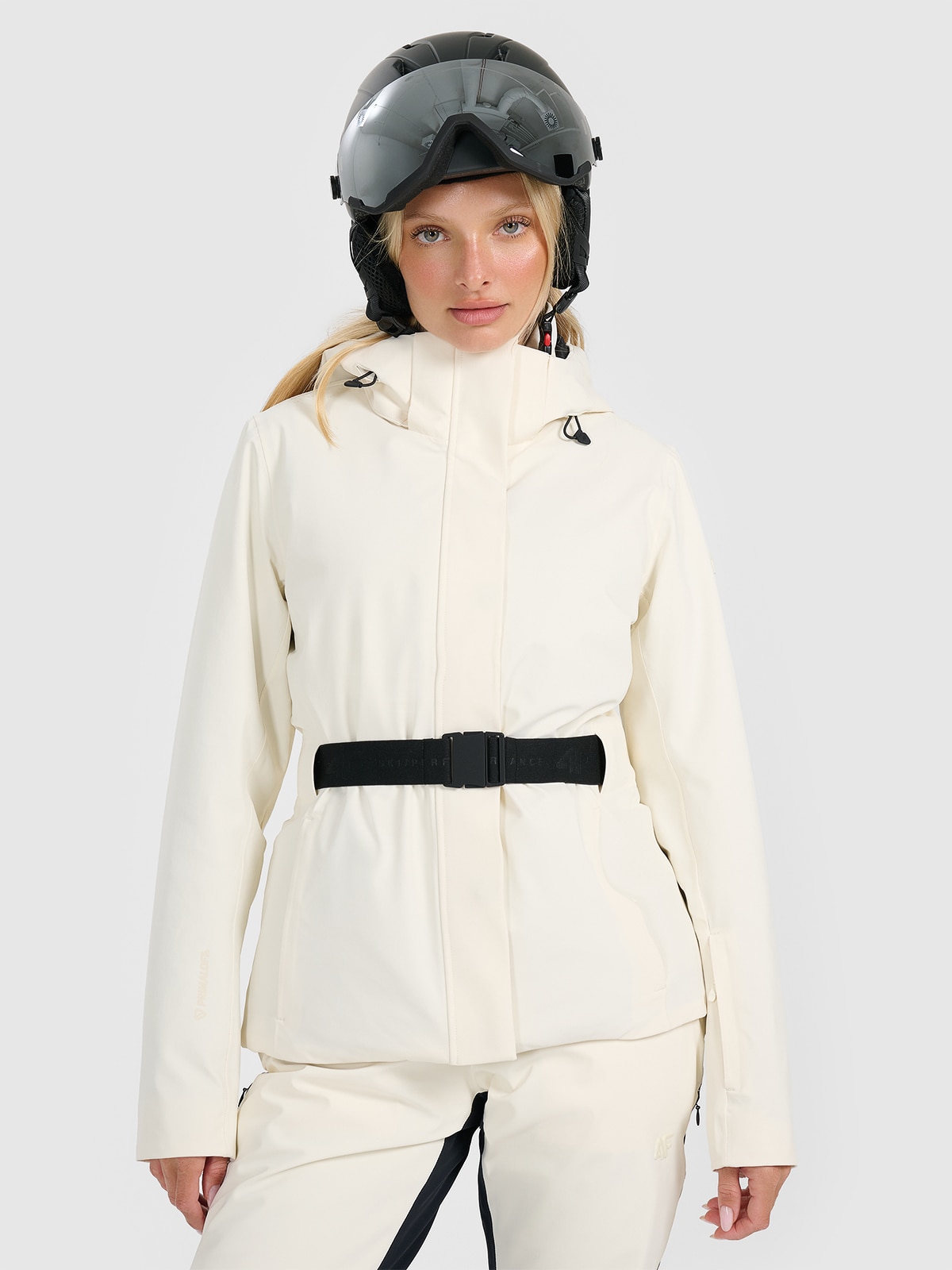 Slidinėjimo striukė Dermizax membrana 20000 moteriška - balta