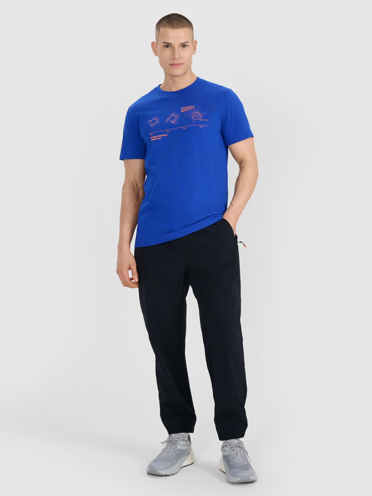 Vyriškos casual kelnės - juodos