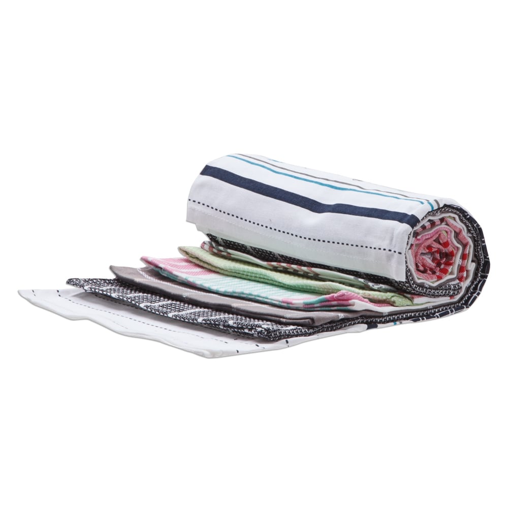 Virtuvės rankšluosčių rinkinys MALIN 6 vnt.