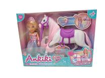 Lėlė Ankiki su žirgu 606038, 13 cm