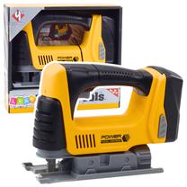 Žaislinis meistro įrankis, siaurapjūklis Lean Toys Power Tools, geltona sp.