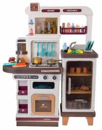 Vaikiška virtuvėlė, virtuvės prietaisų rinkinys Western, įvairių spalvų