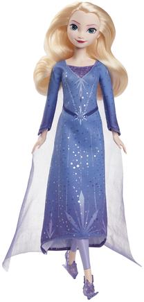 Lėlė - pasakos personažas Disney Princess Frozen Ice Skating Elsa, 28 cm, mėlyna sp.