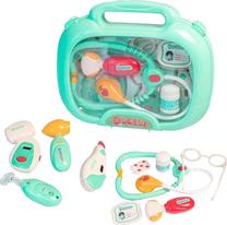 Žaislinis daktaro rinkinys Woopie, balta sp./žalia sp.